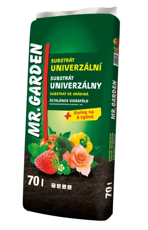 Mr. Garden Zahradnický substrát 70 l - AKCE