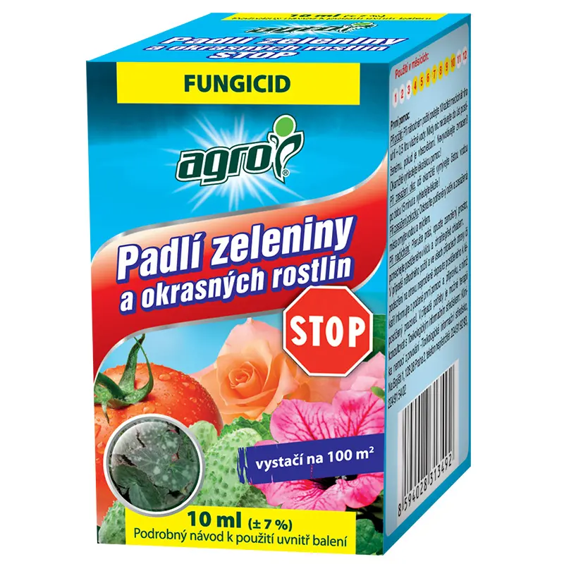 AGRO CS AGRO Padlí zeleniny a okrasných rostlin STOP 10 ml (Ortiva)