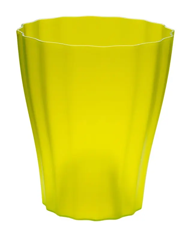 Plastia Obal na květináč Ola průsvitná zelená 13 cm