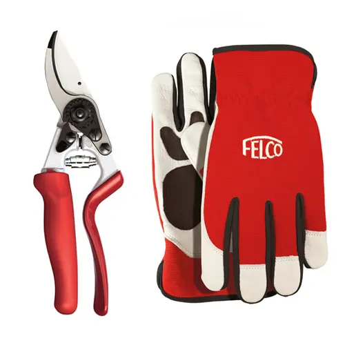 Nůžky FELCO 7 + rukavice XL (dárkový set)