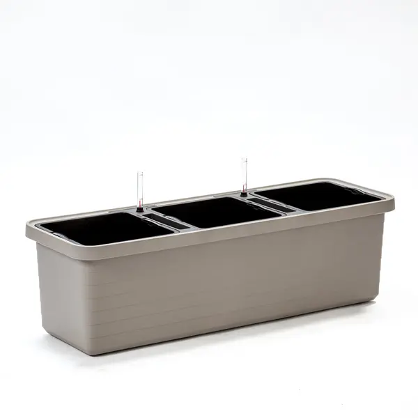 truhlík TRIO taupe 117x39x35cm BERBERIS samoz.