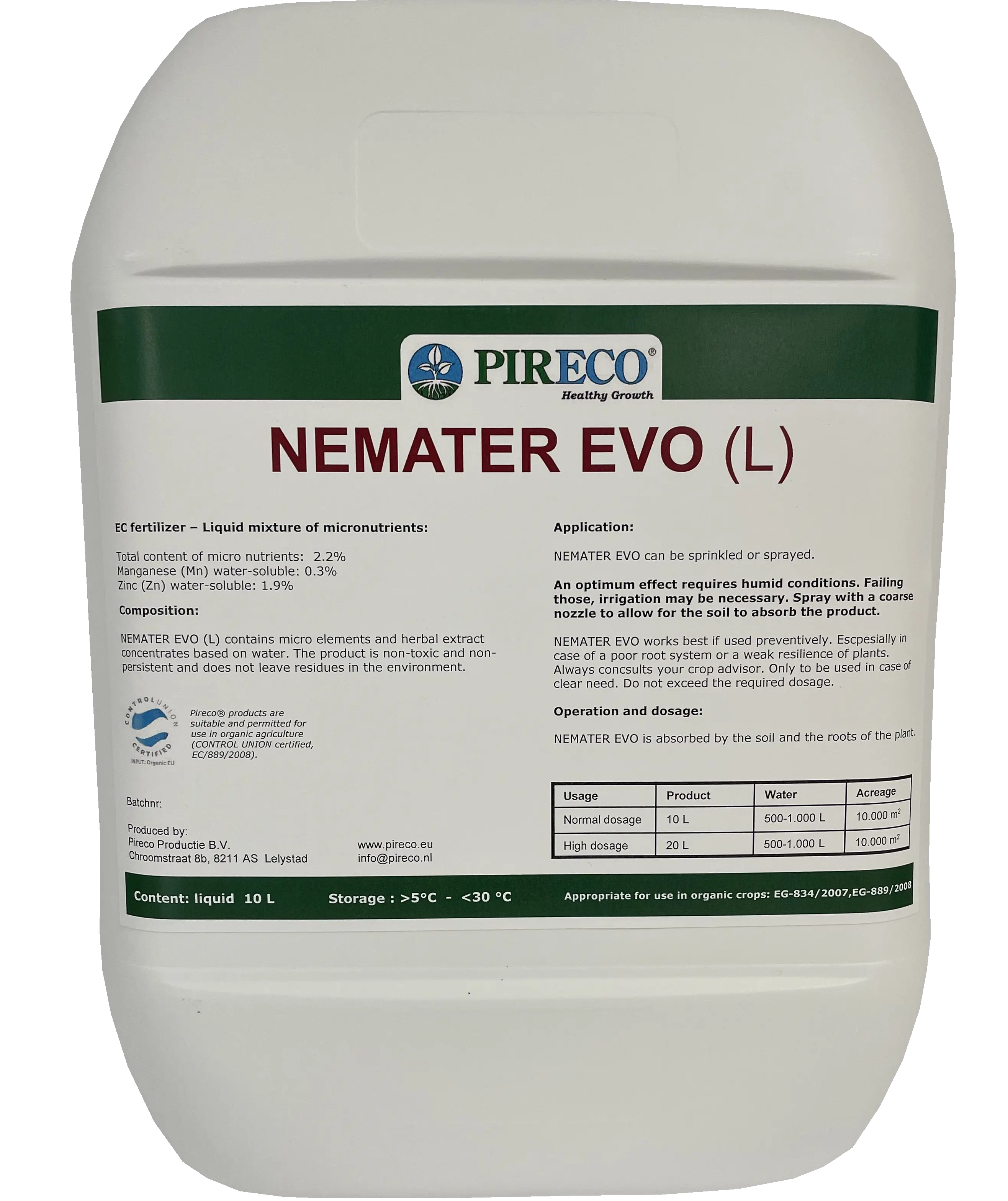 Pireco Nemater EVO 10 l