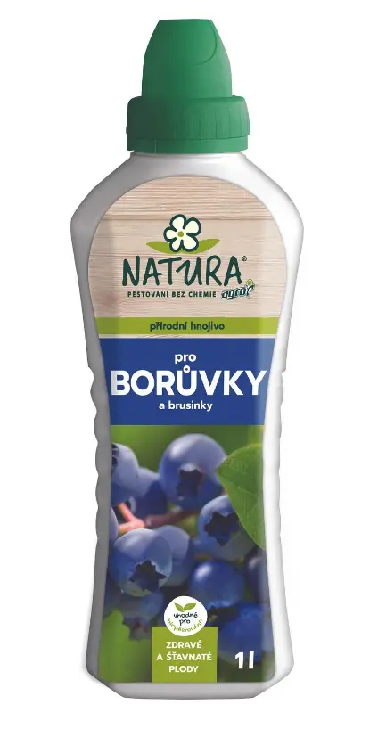 AGRO CS NATURA Přírodní hnojivo na borůvky a brusinky 1 l