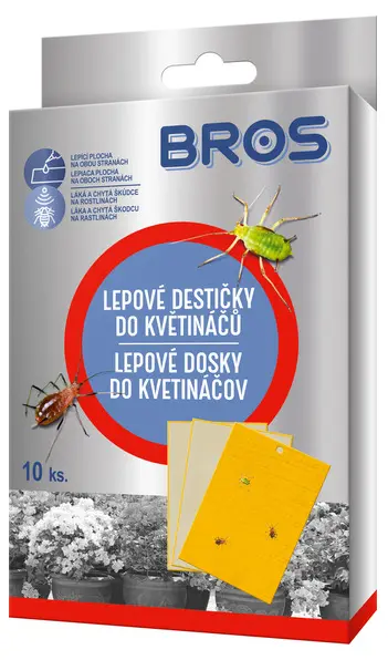 BROS Lepové desky do květináčů 10 ks
