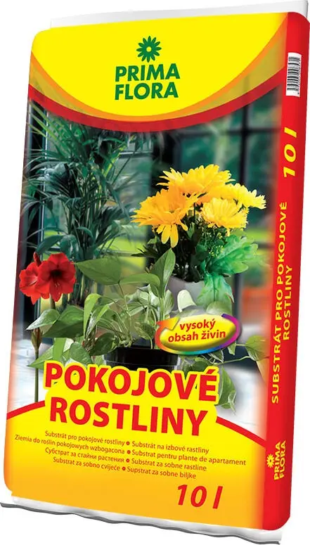 AGRO CS PRIMAFLORA substrát pro pokojové rostliny 10 l