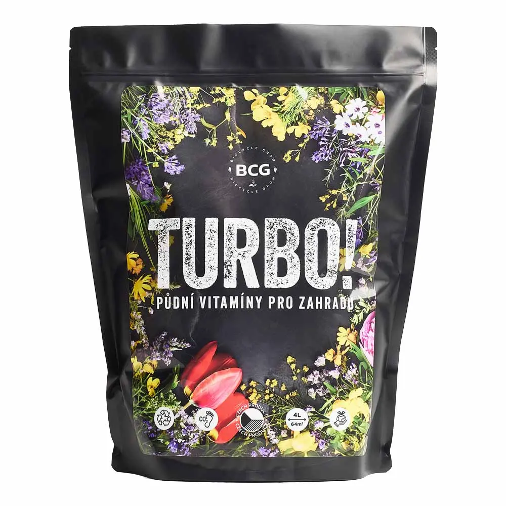 Bio Cycle Grow s.r.o. Akční balíček TURBO! Půdní vitamíny pro zahradu 3x4 l