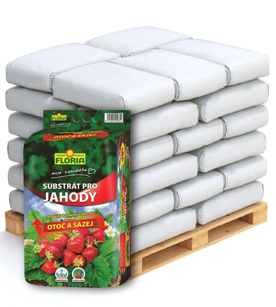 AGRO CS FLORIA Substrát pro jahody Paleta 72 x 40 l