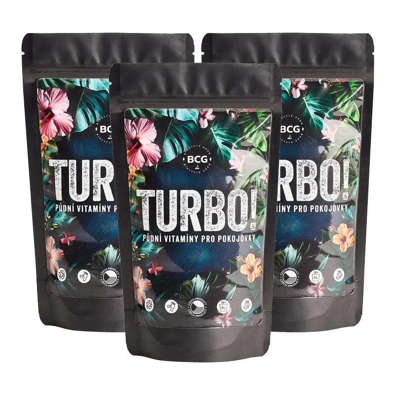 Bio Cycle Grow s.r.o. Akční balíček TURBO! Půdní vitamíny pro pokojovky 3x300 ml