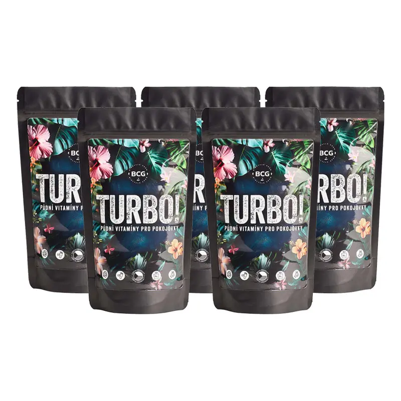 Bio Cycle Grow s.r.o. Akční balíček TURBO! Půdní vitamíny pro pokojovky 5x300 ml