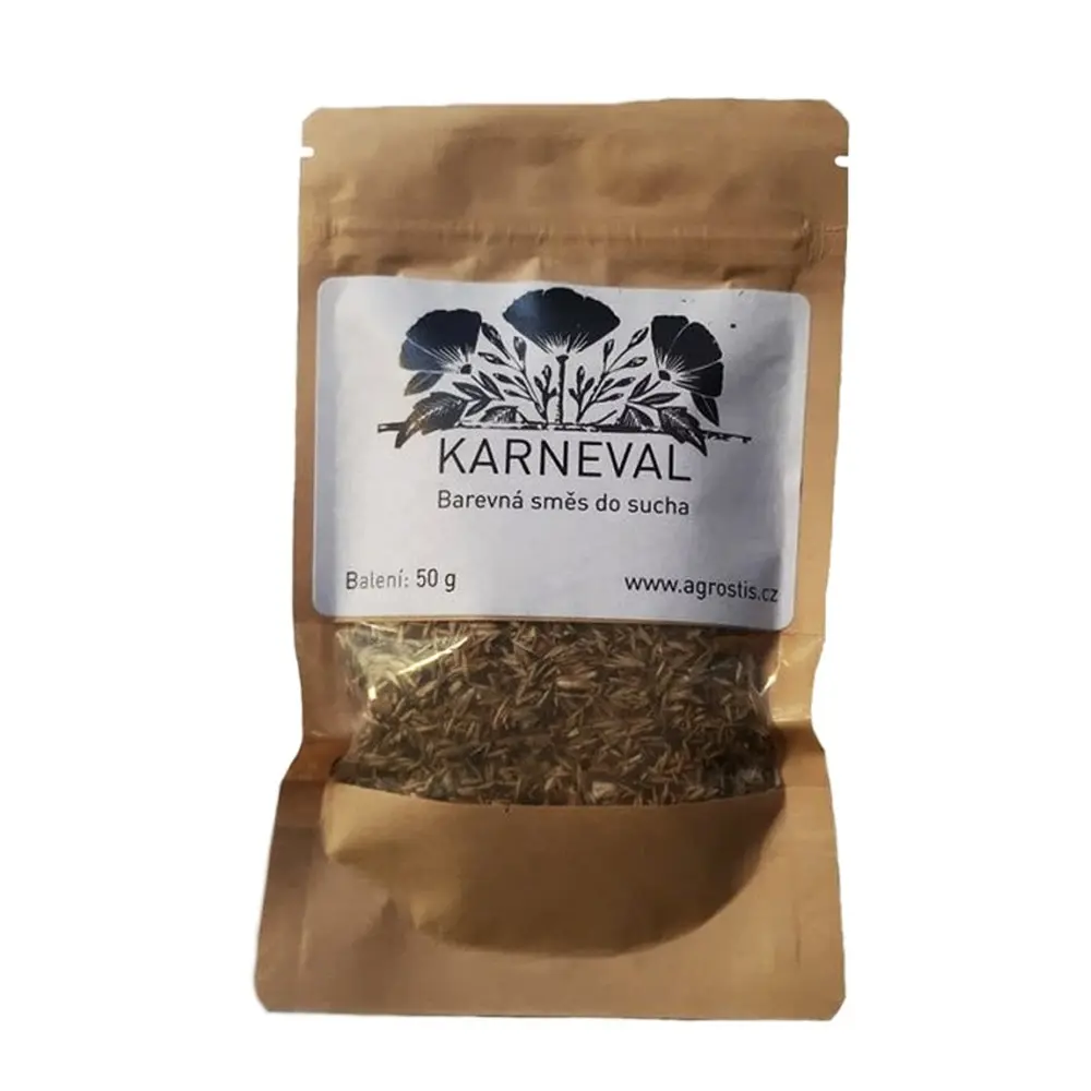 Agrostis Trávníky KARNEVAL barevná směs osiv do sucha 50 g