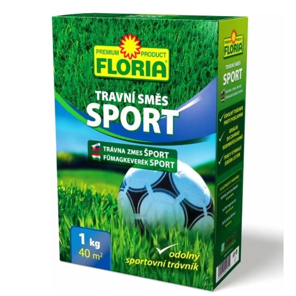 AGRO CS FLORIA Travní směs SPORT - krabička 1 kg