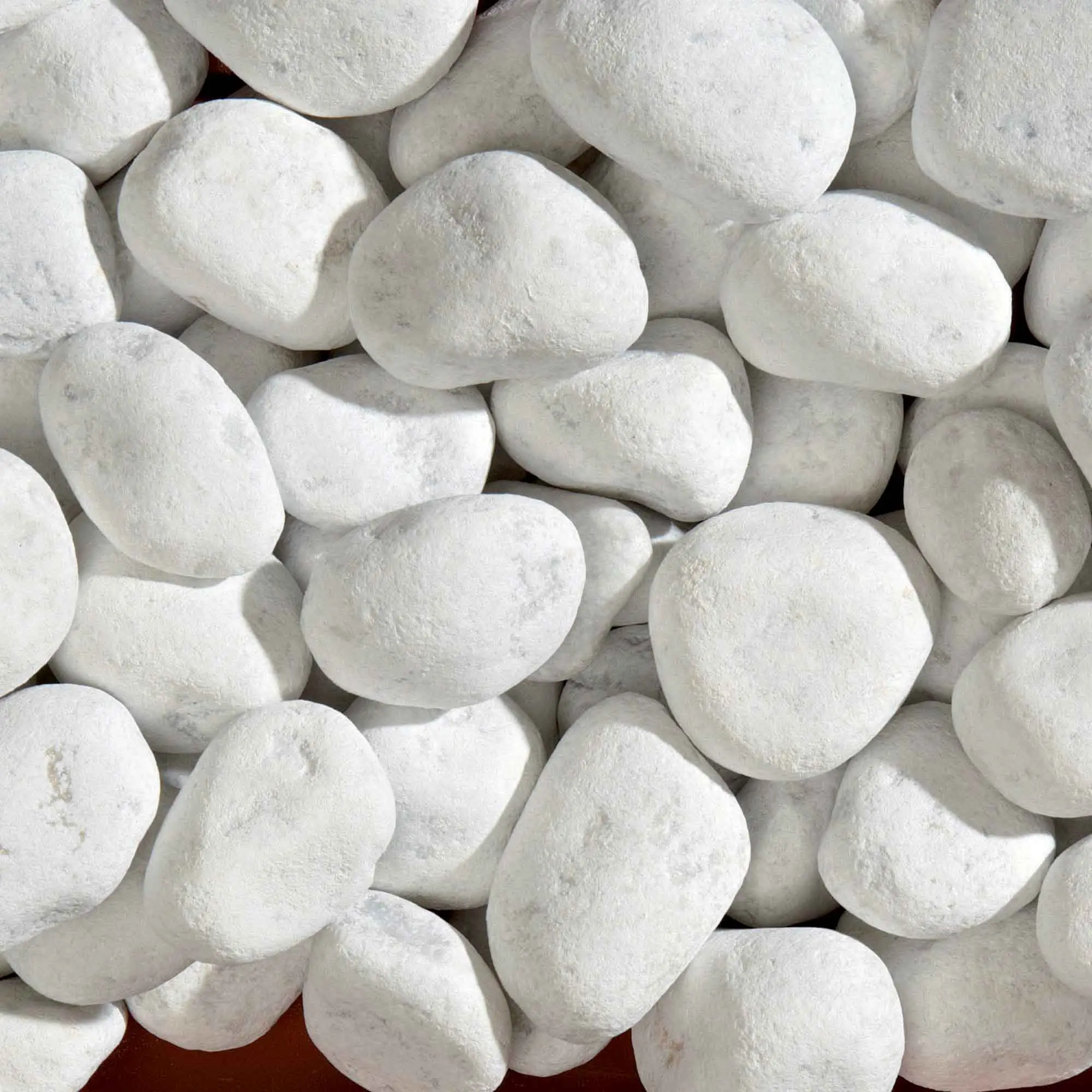 Zafido (distributor) Okrasné valounky Bianco Carrara 40 - 60 mm 25 kg