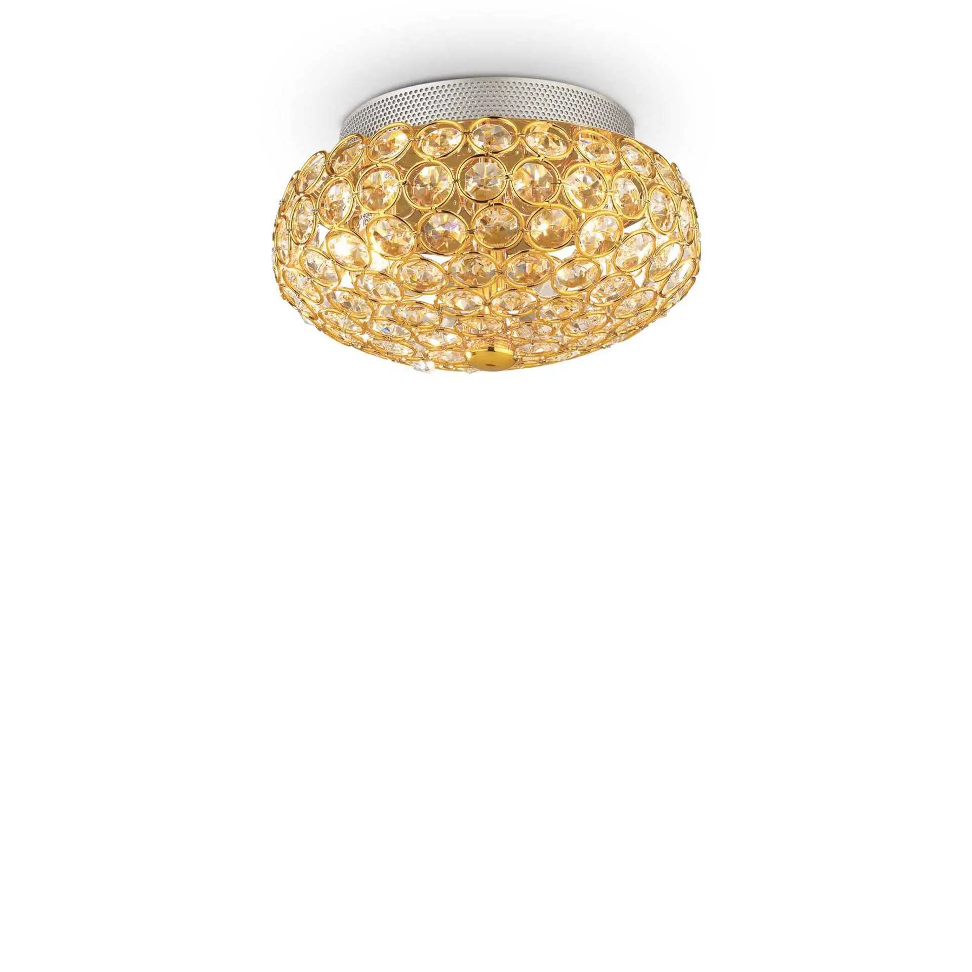 Ideal Lux KING PL3 ORO SVÍTIDLO NÁSTĚNNÉ/STROPNÍ 075402