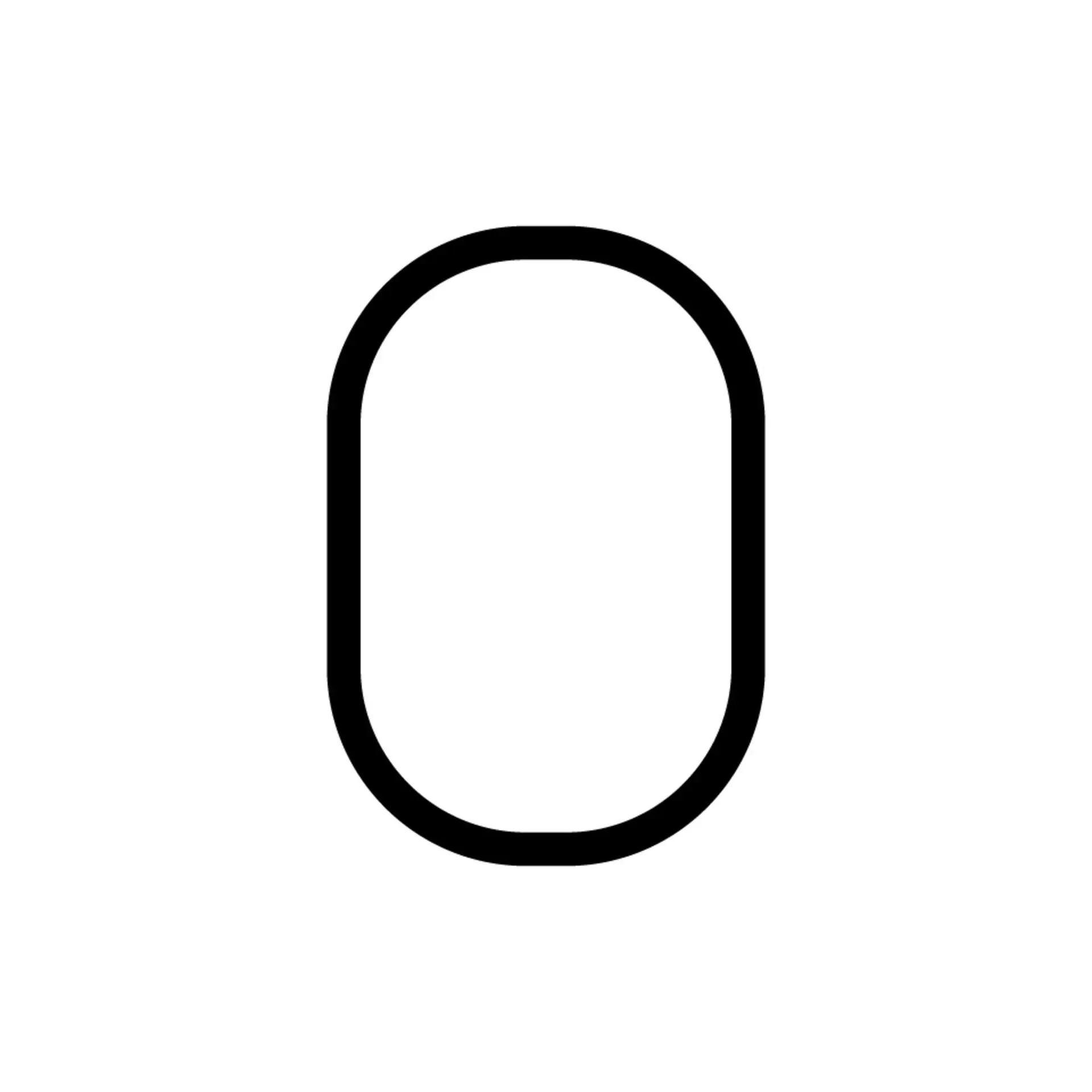 Artemide svítidlo Alphabet of Light O 32 W 3000K vnitřní