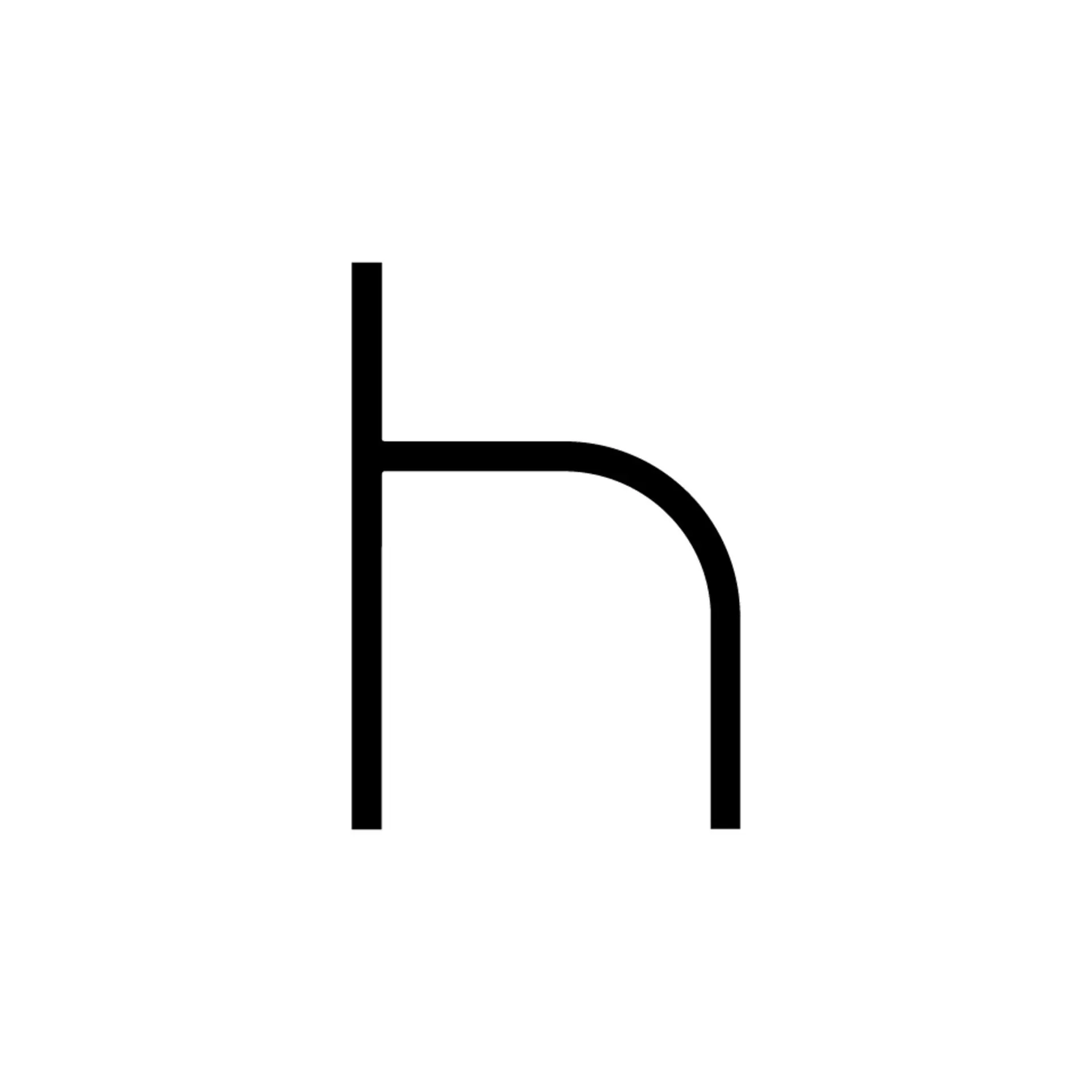 Artemide světelný prvek Alphabet of Light písmeno h 26 W 3000K