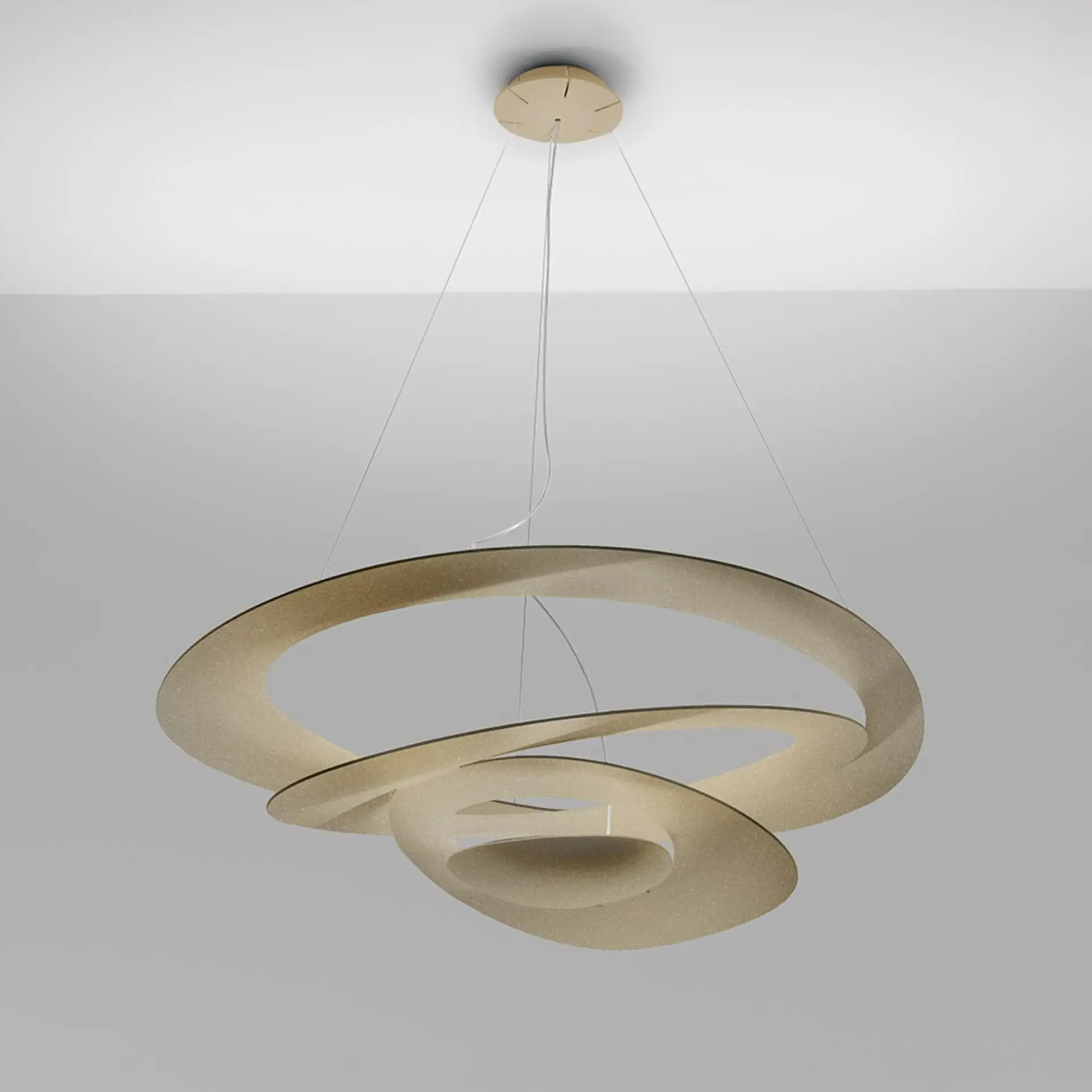 Artemide závěsné svítidlo Pirce LED 44 W 220-240 V 3000K stmívatelné zlaté