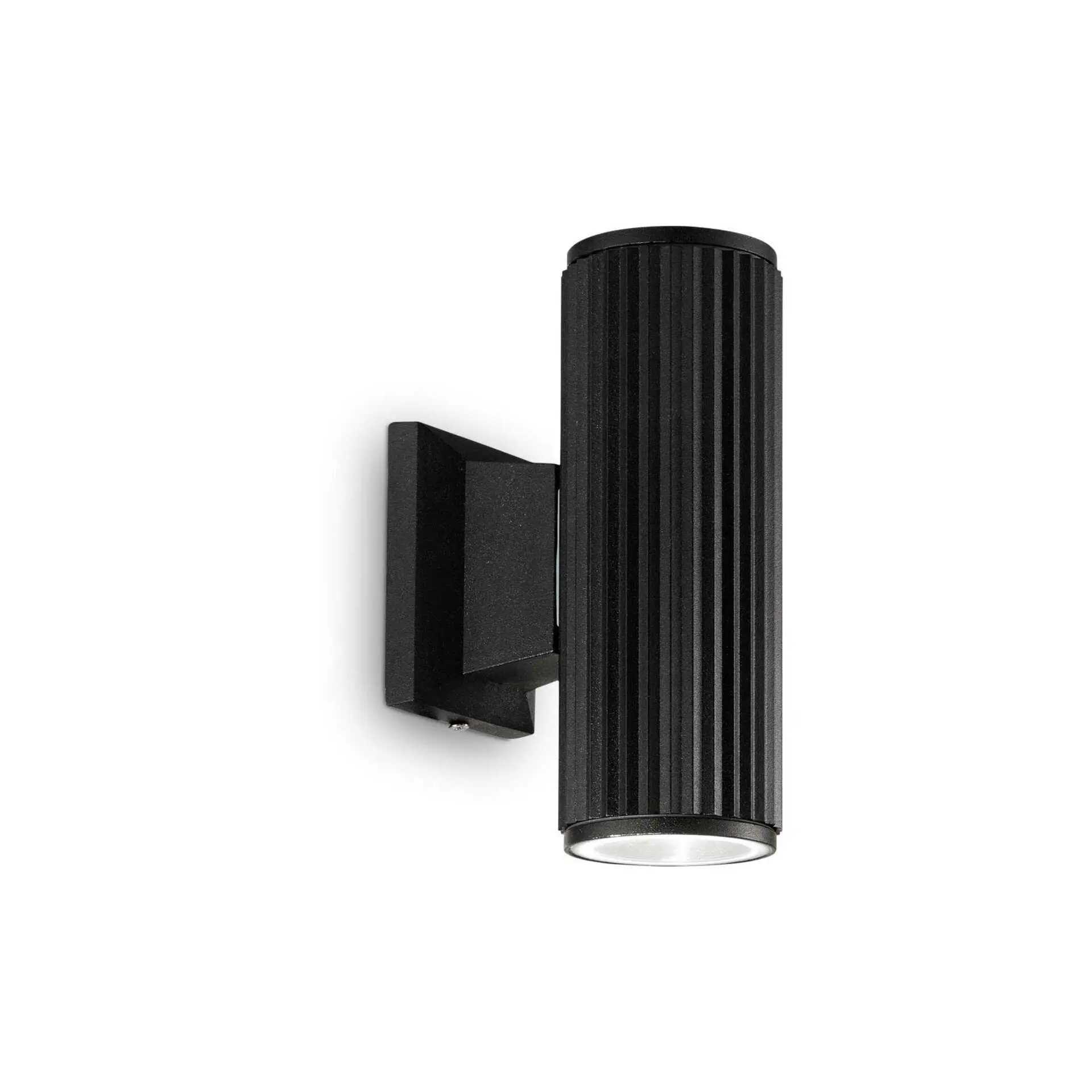 Venkovní nástěnné svítidlo Ideal Lux Base AP2 nero 129433 černé IP44