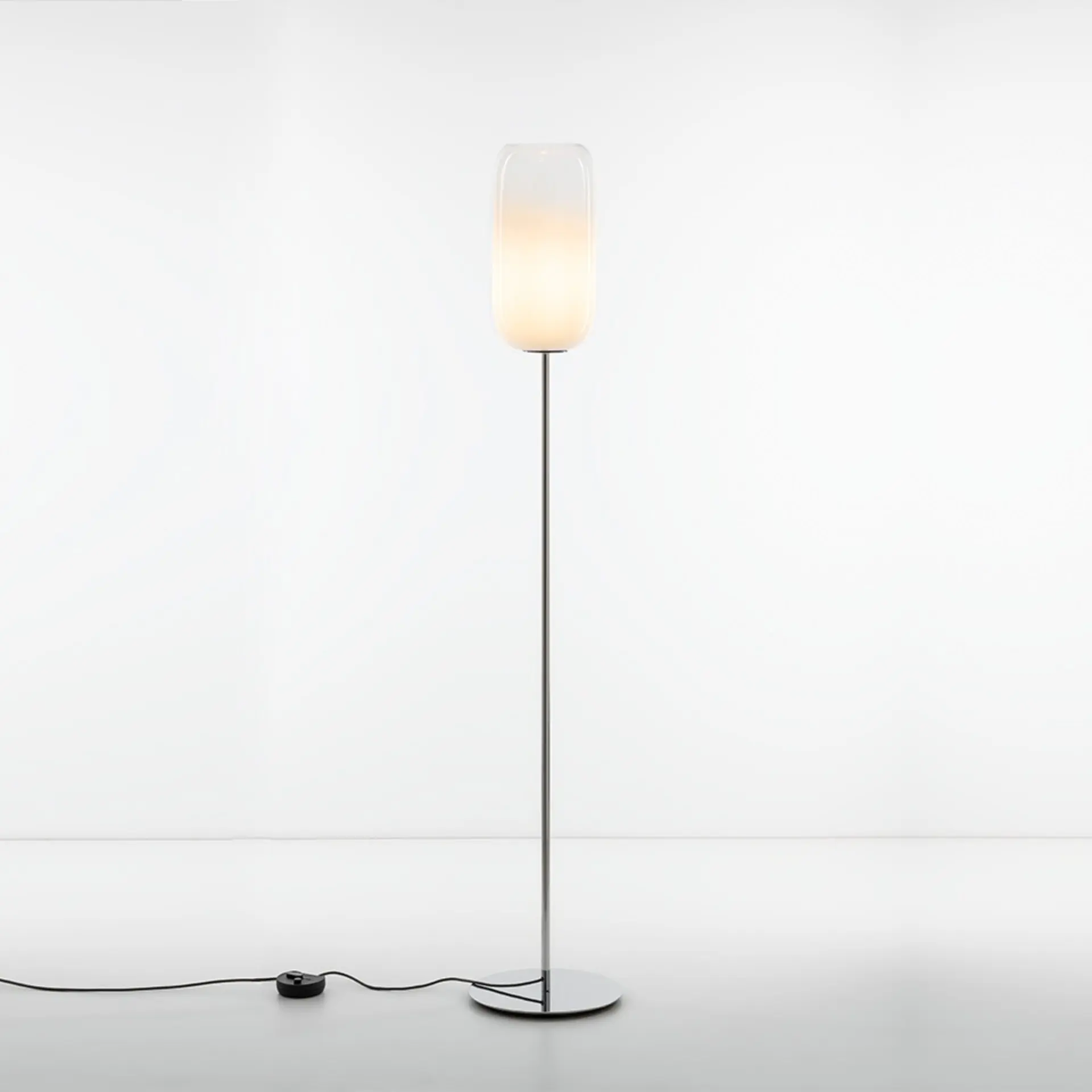 Artemide stojací lampa Gople Floor E27 bílá