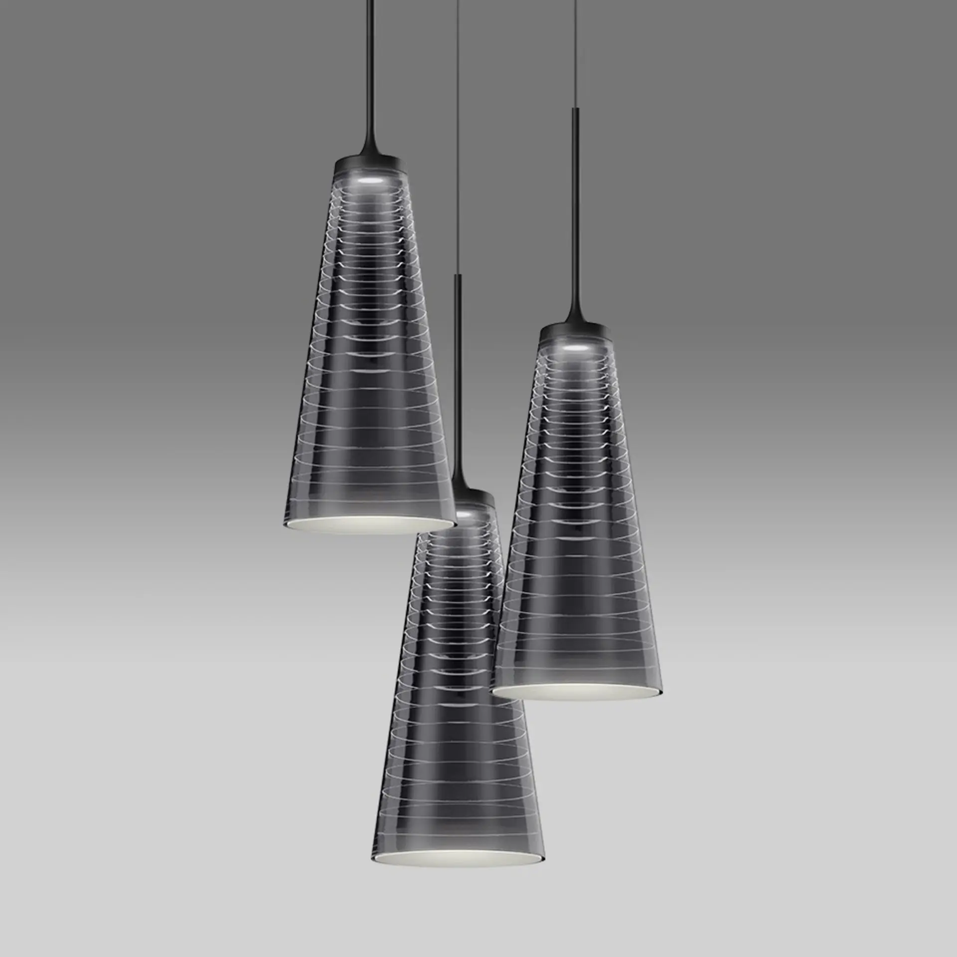 Artemide závěsné svítidlo Look at Me Cluster 21 50 W 3000K stmívatelné černé App
