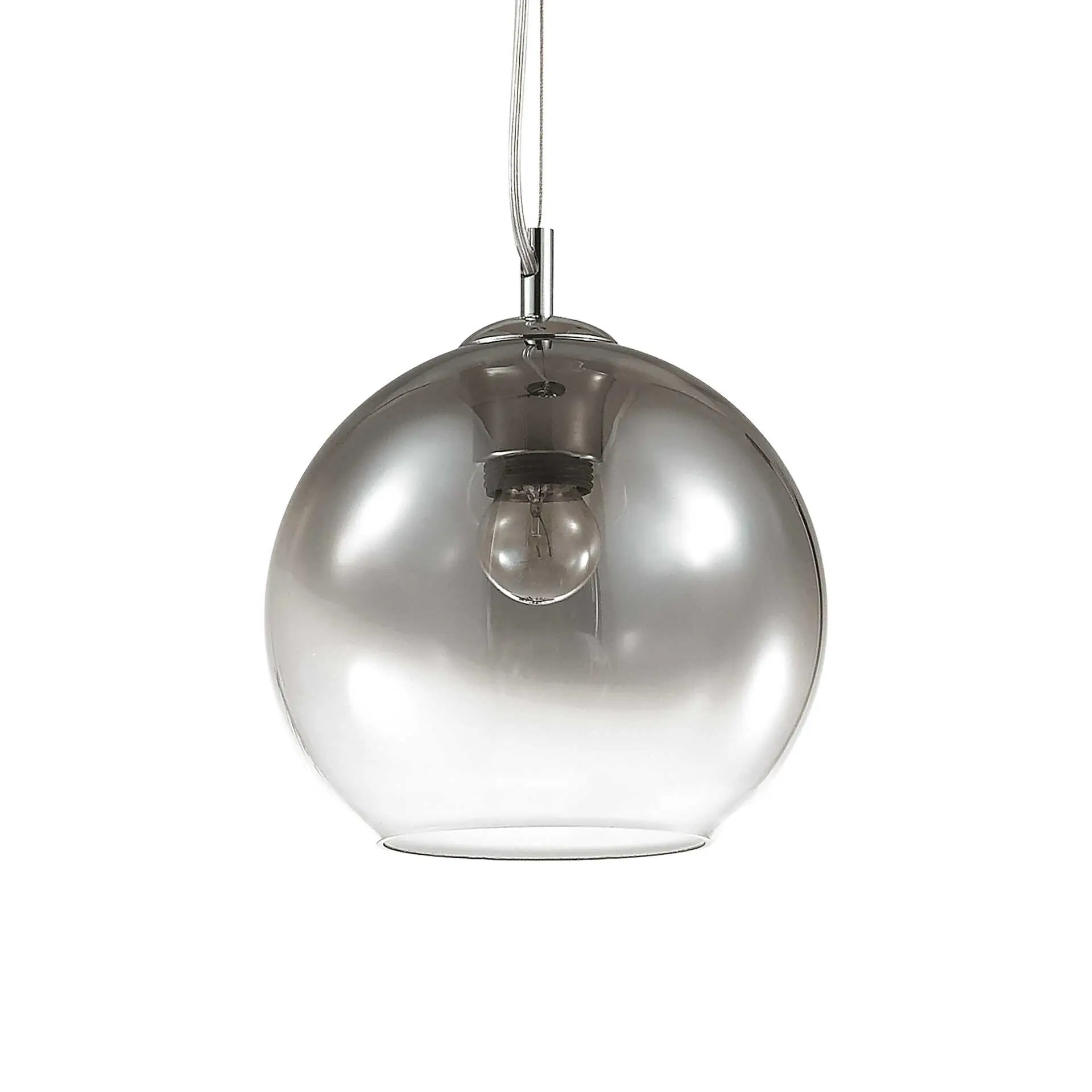 Závěsný lustr Ideal Lux Discovery Fade SP1 149585 šedý 20cm