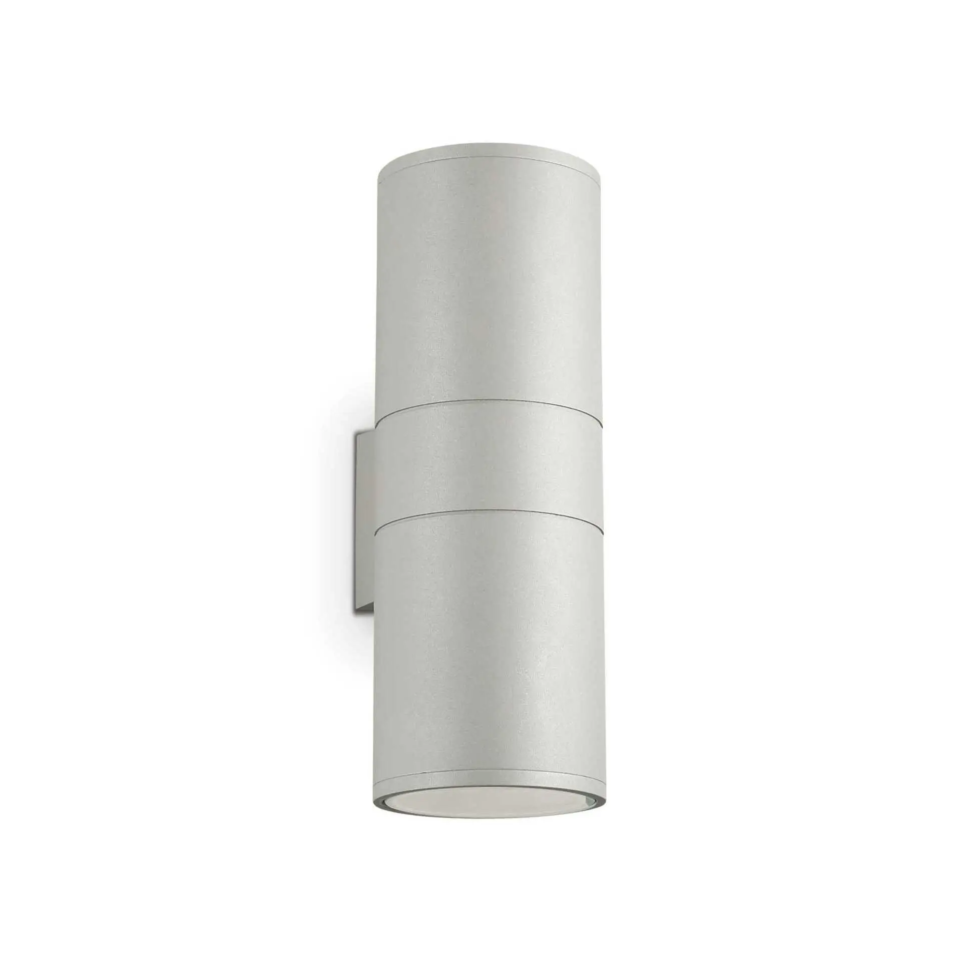 ILUX 163604 Venkovní nástěnné svítidlo Ideal Lux Gun AP2 big grigio 163604 šedé 31cm IP54 - IDEALLUX