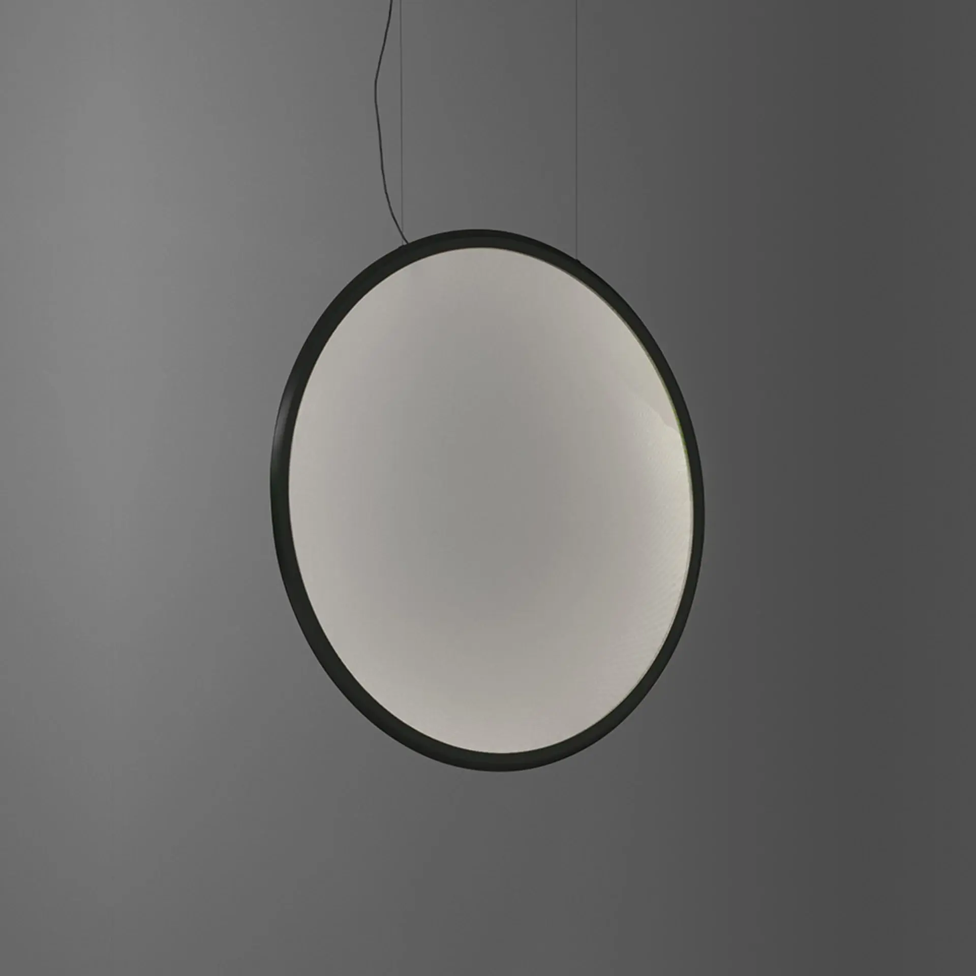 Artemide závěsné svítidlo Discovery Vertical 70 40 W 3000K stmívatelné APP černé