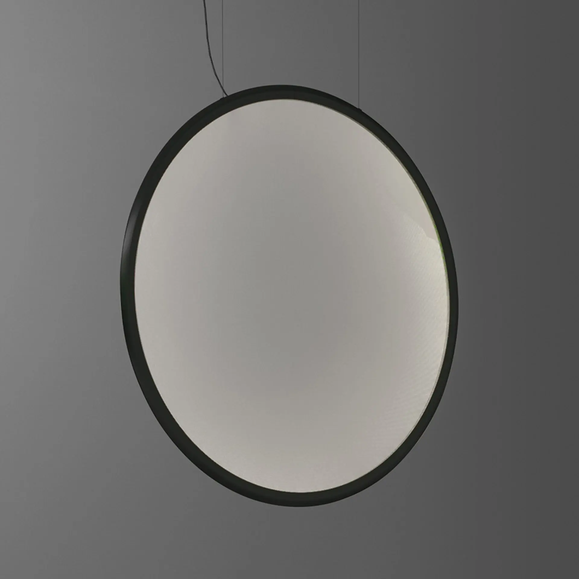 Artemide závěsné LED svítidlo Discovery Vertical 140 80 W 3000K stmívatelné černé