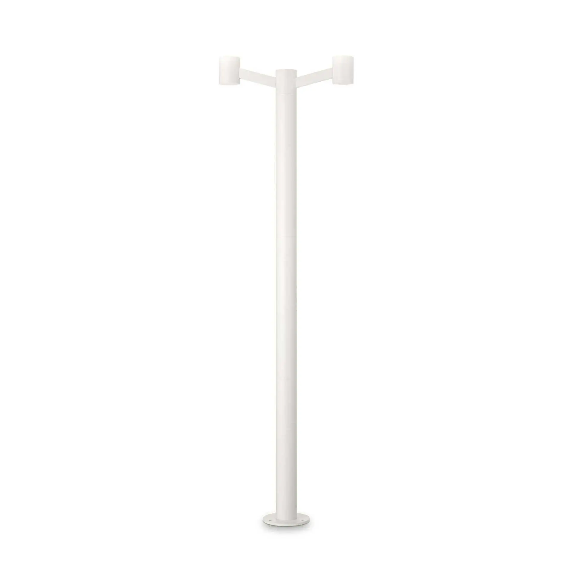 Venkovní sloupková základna Ideal Lux Clio MPT2 Bianco 249506 E27 2x60W IP44 57,5cm bílá