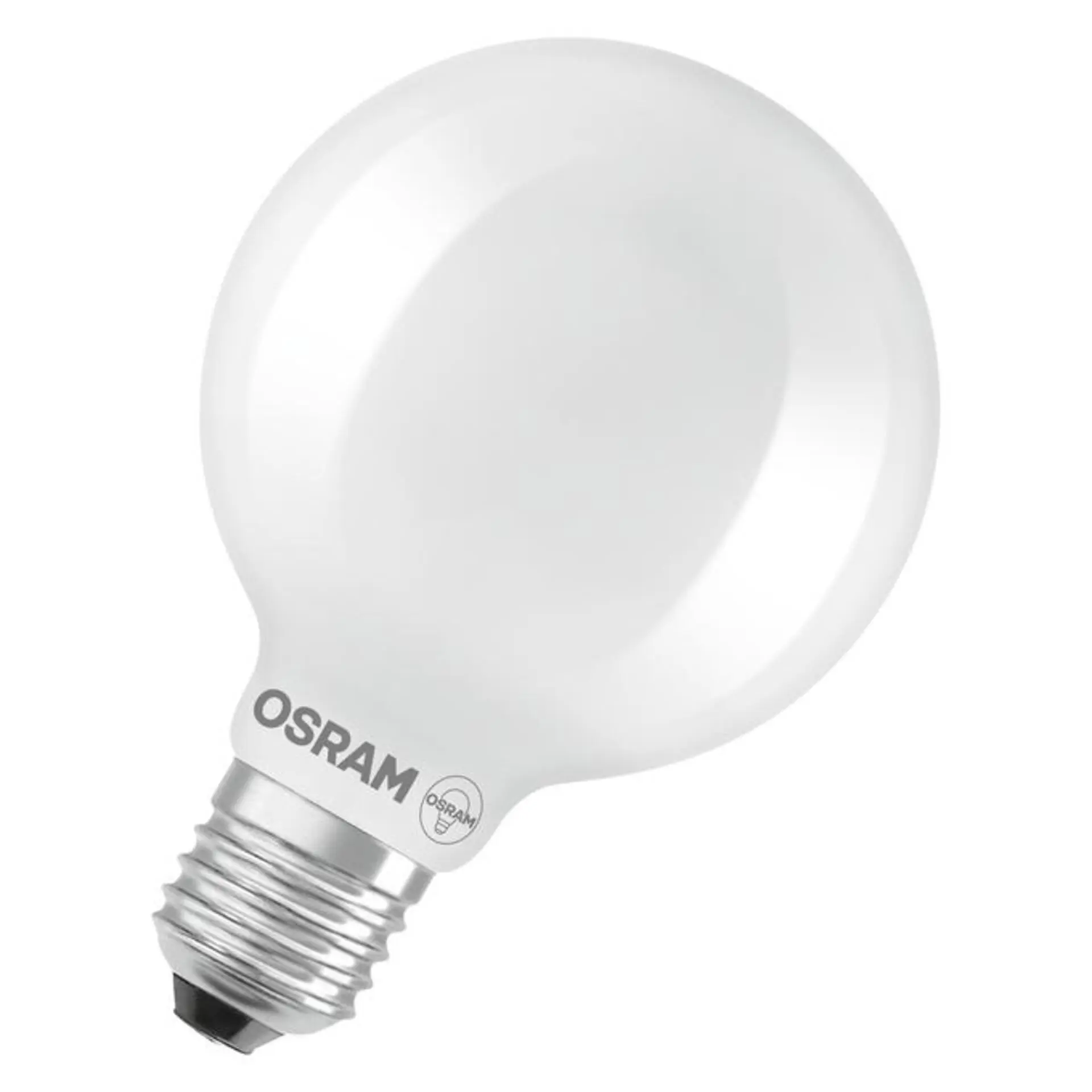 LED matná žárovka s redukcí modrého světla E27 11 W GLOBE, studená bílá