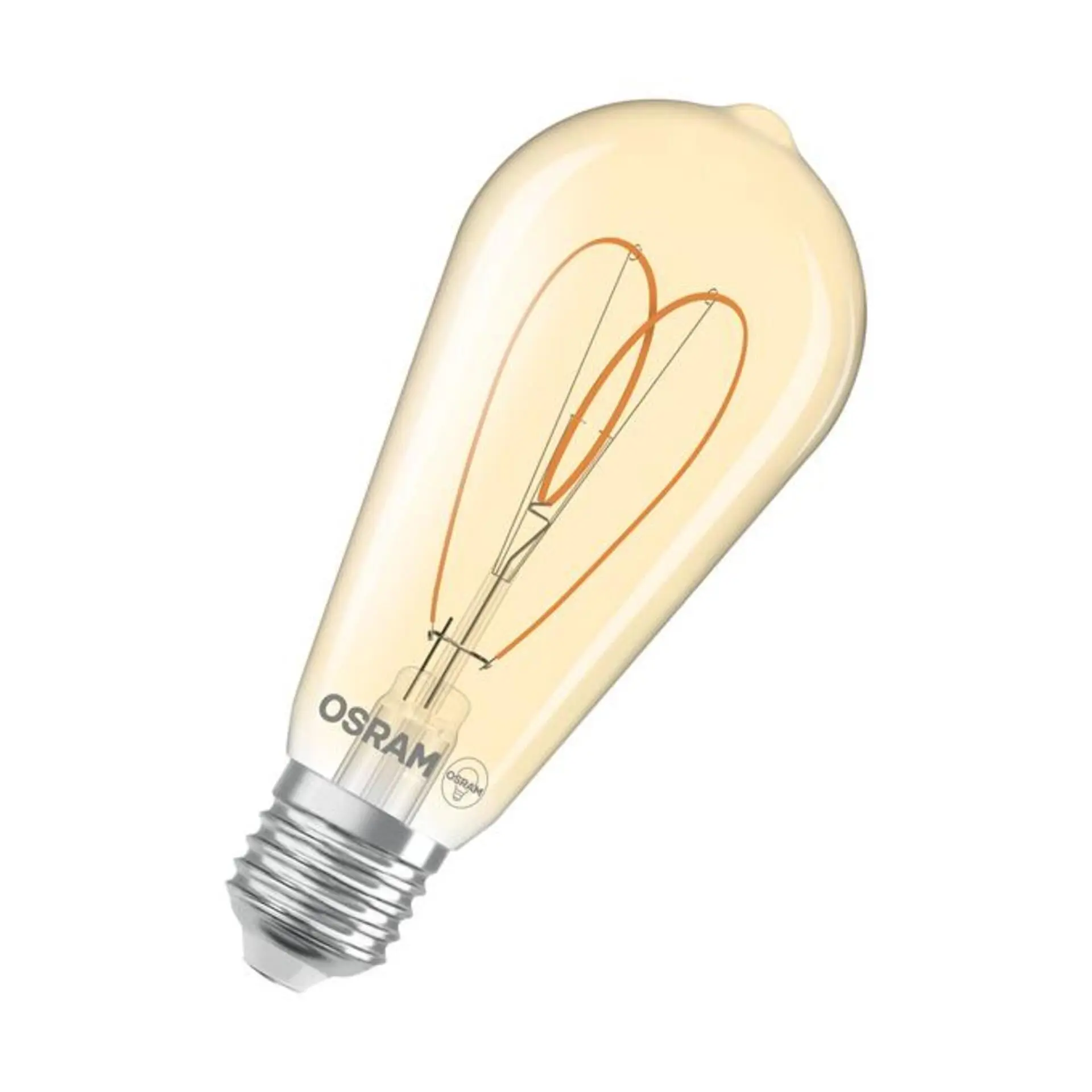 Zlatá LED žárovka E27 4.9W VINTAGE EDISON, teplá bílá