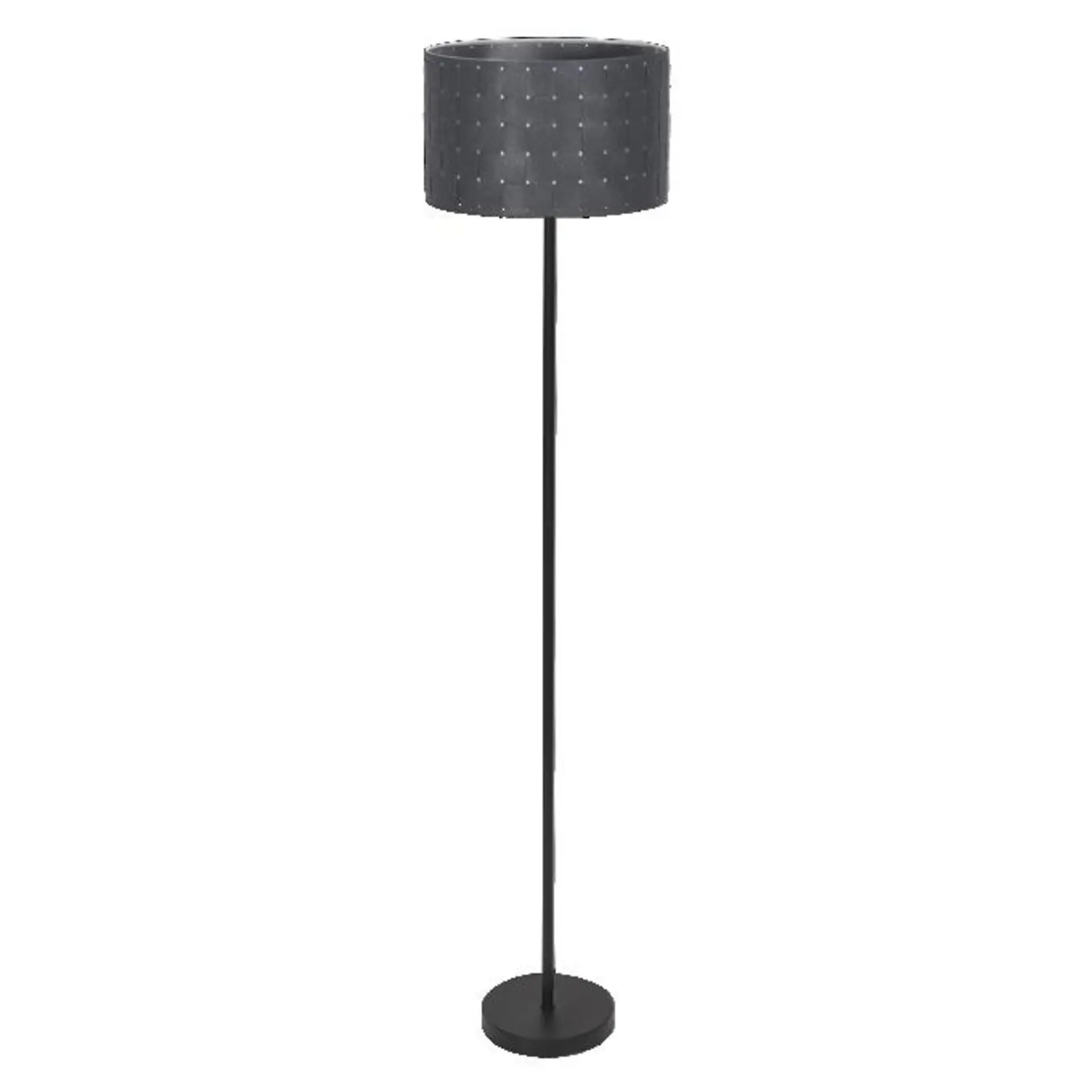 LEDVANCE stojací lampa Felt Weaving Cans E27 tmavá šedá 4058075839168