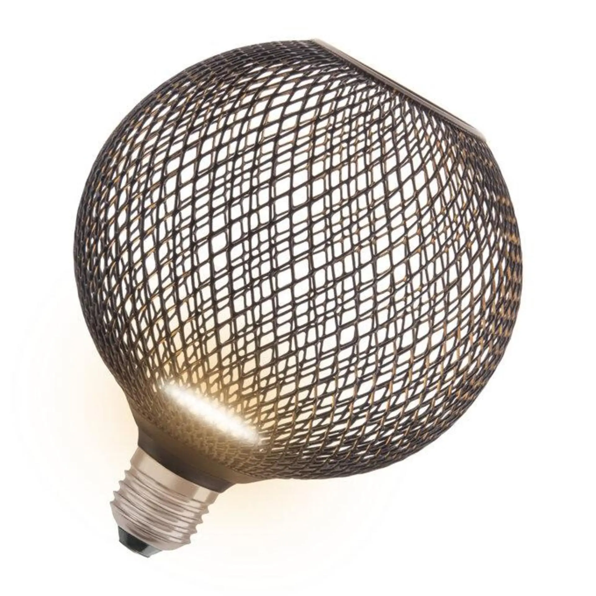 LEDVANCE DECOR LED FLAT GLOBE 125 BLACK 3.5W 827 matná E27 Non-DIM 4058075840126