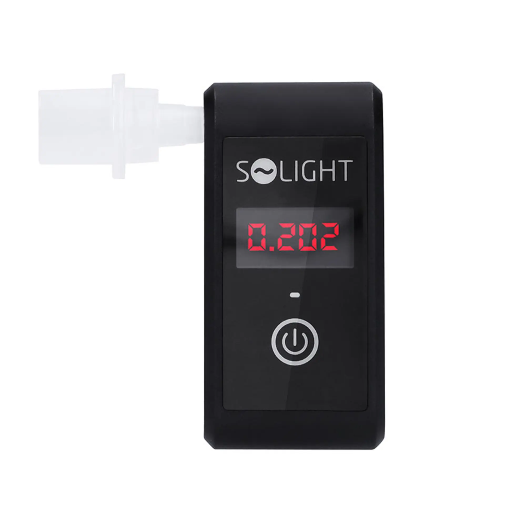 Solight alkohol tester mini, Fuel Cell, 0,0 - 5,0‰ BAC,citlivost 0,08‰ 1T09