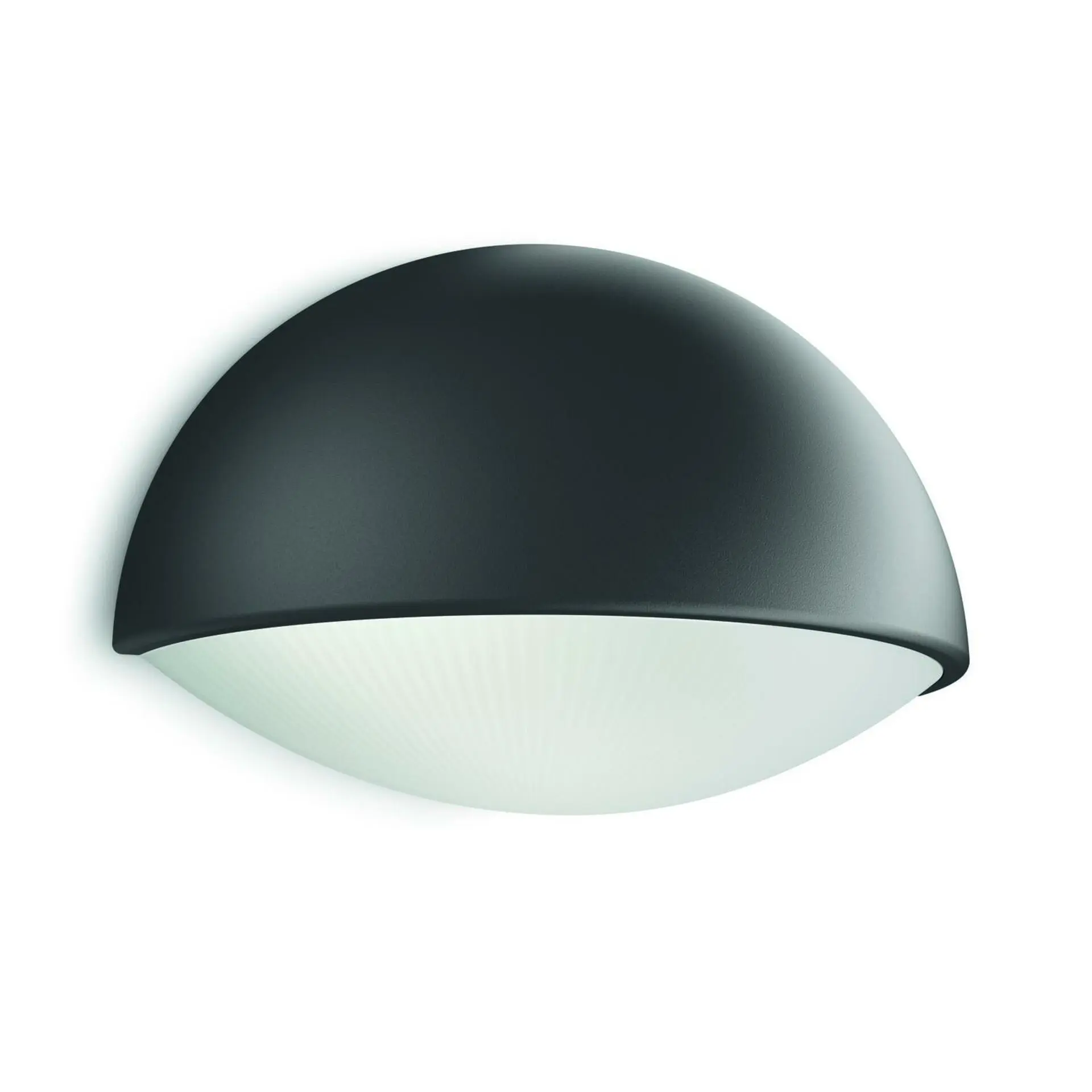 Philips myGarden - Nástěnné venkovní LED svítidlo 12x18 cm, 2700 K, 3 W, antracit 915004499501