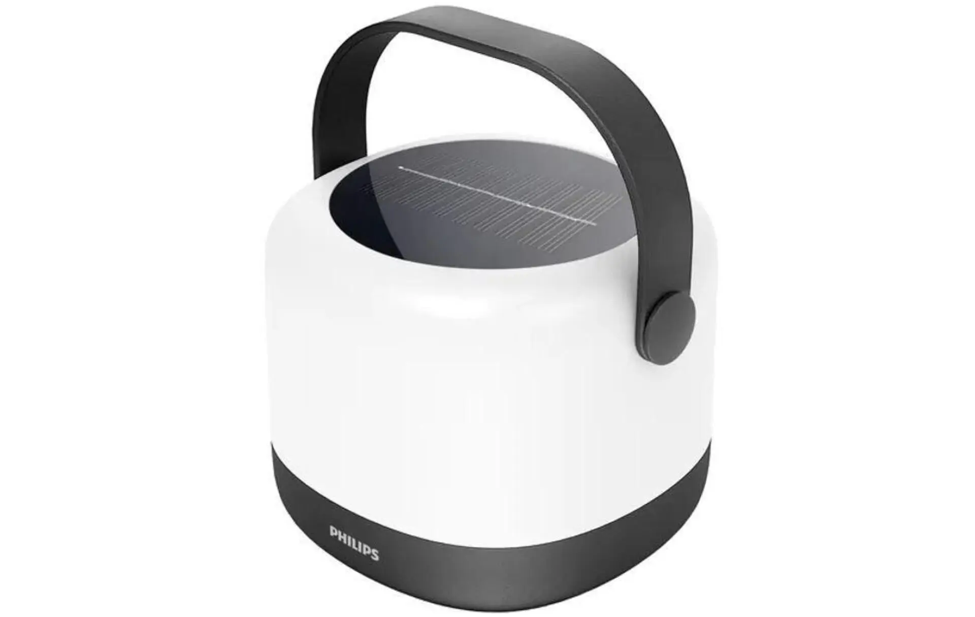 Philips Alula solární venkovní lampička LED 1,2W 80/20lm 3000K RGB CRI80 15cm IP44, černá