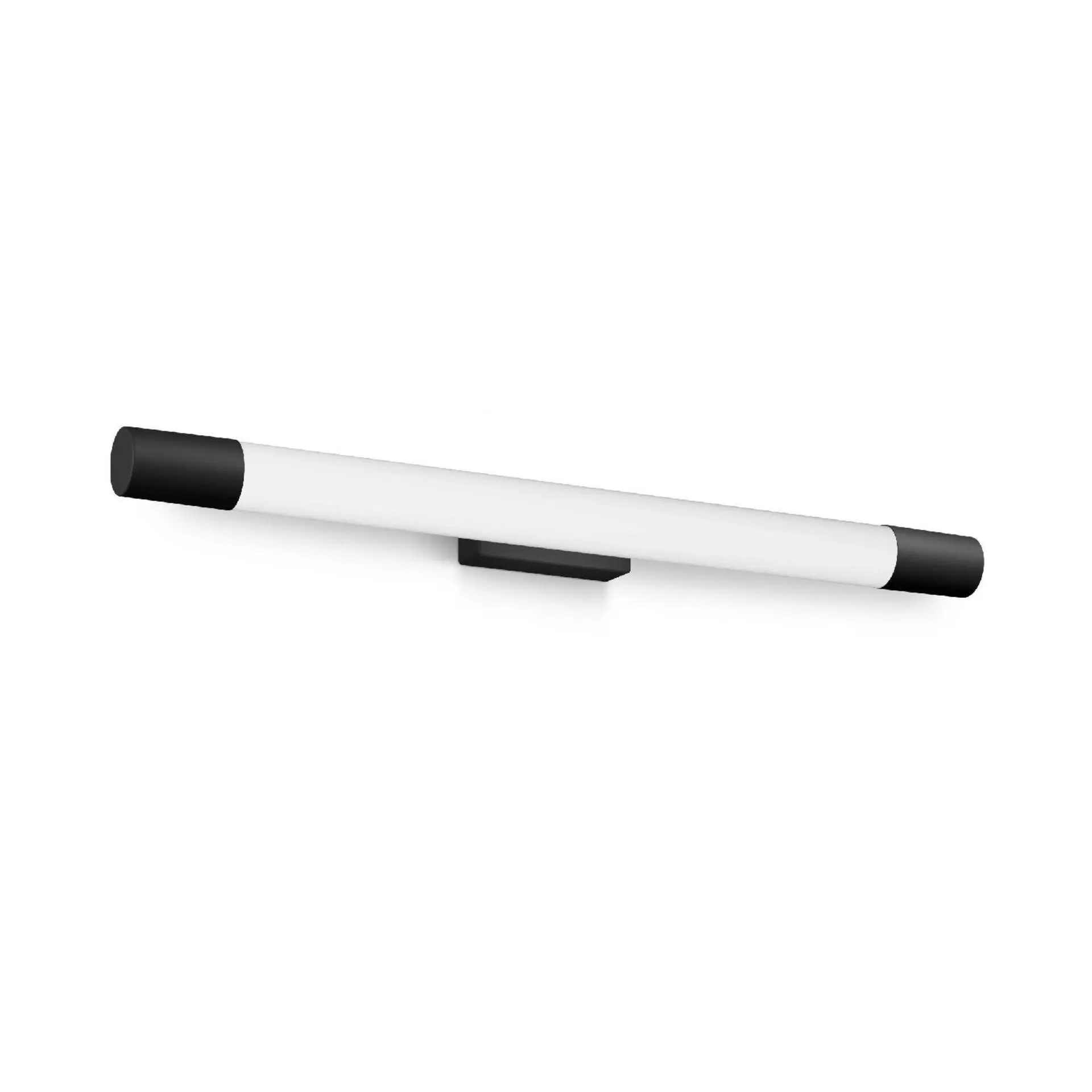 Philips Rover koupelnové nástěnné svítidlo LED 10W 900lm 2700K nestmívatelné 63cm zaoblené IP44, černé