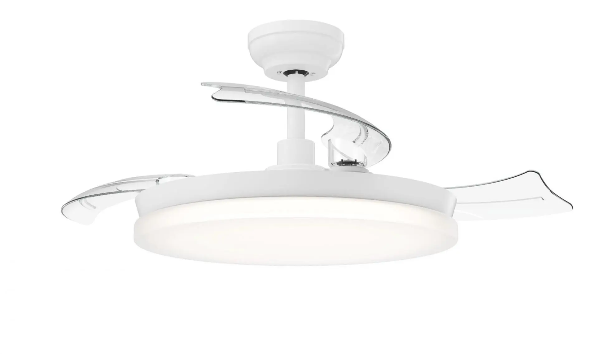 Philips Tynl zatahovací ventilátor a svítidlo 32W+35W bílý CCT dálkové ovládání