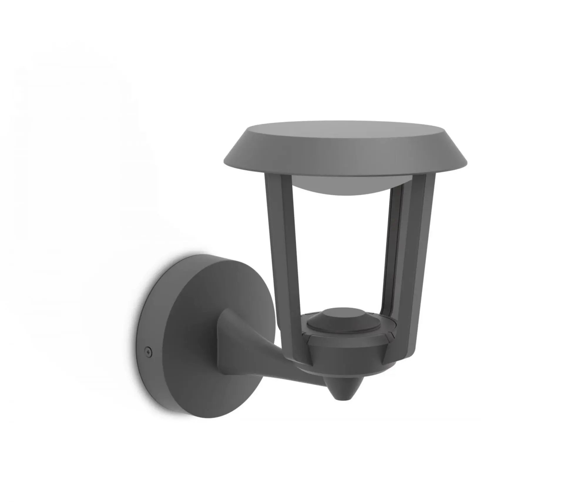Philips Nuvy nástěnná lampa 4,3W 2700K antracit