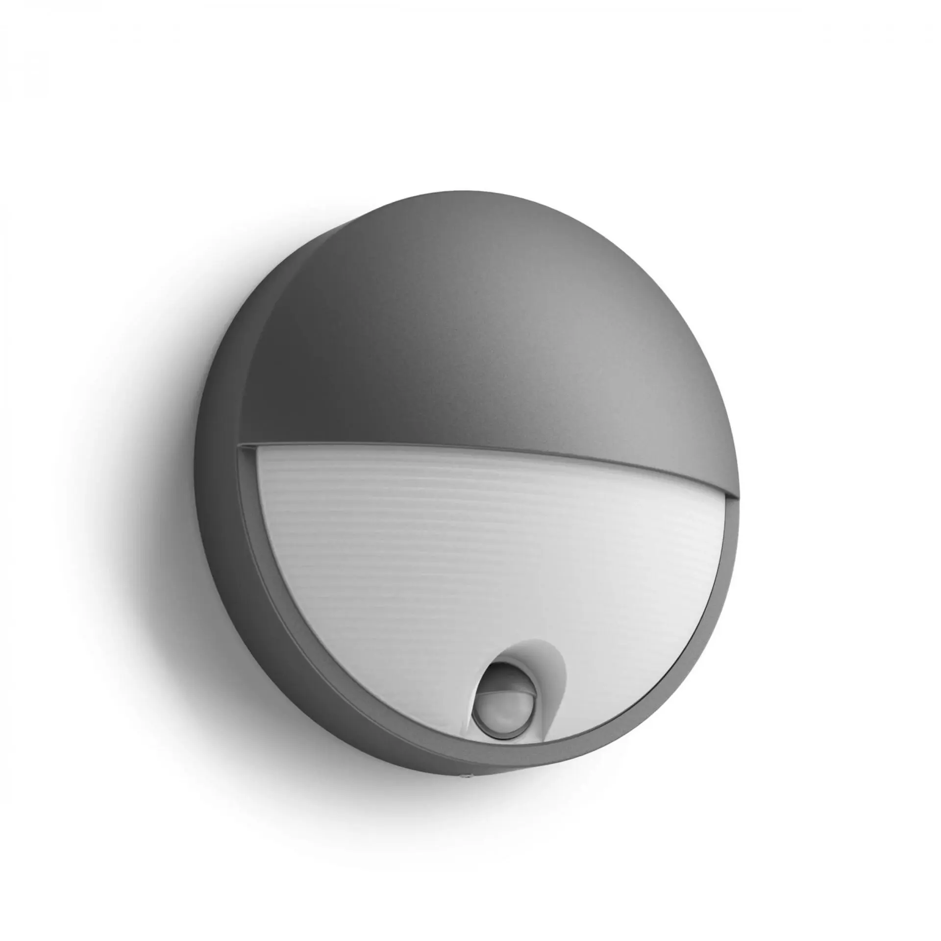 Philips Capricorn nástěnné svítidlo 4,3W 2700K antracit pohybový senzor