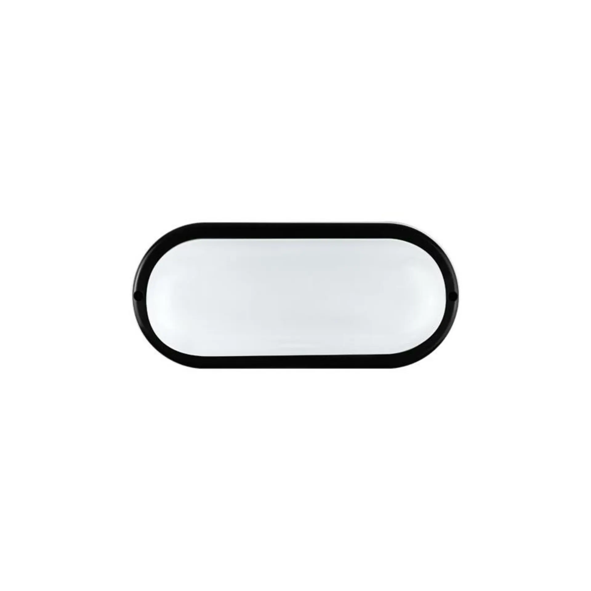 ACA Lighting LED plastové černé nástěnné svítidlo 230V AC IP65 10W 900lm 3000K 110d Ra80 DORA1030B