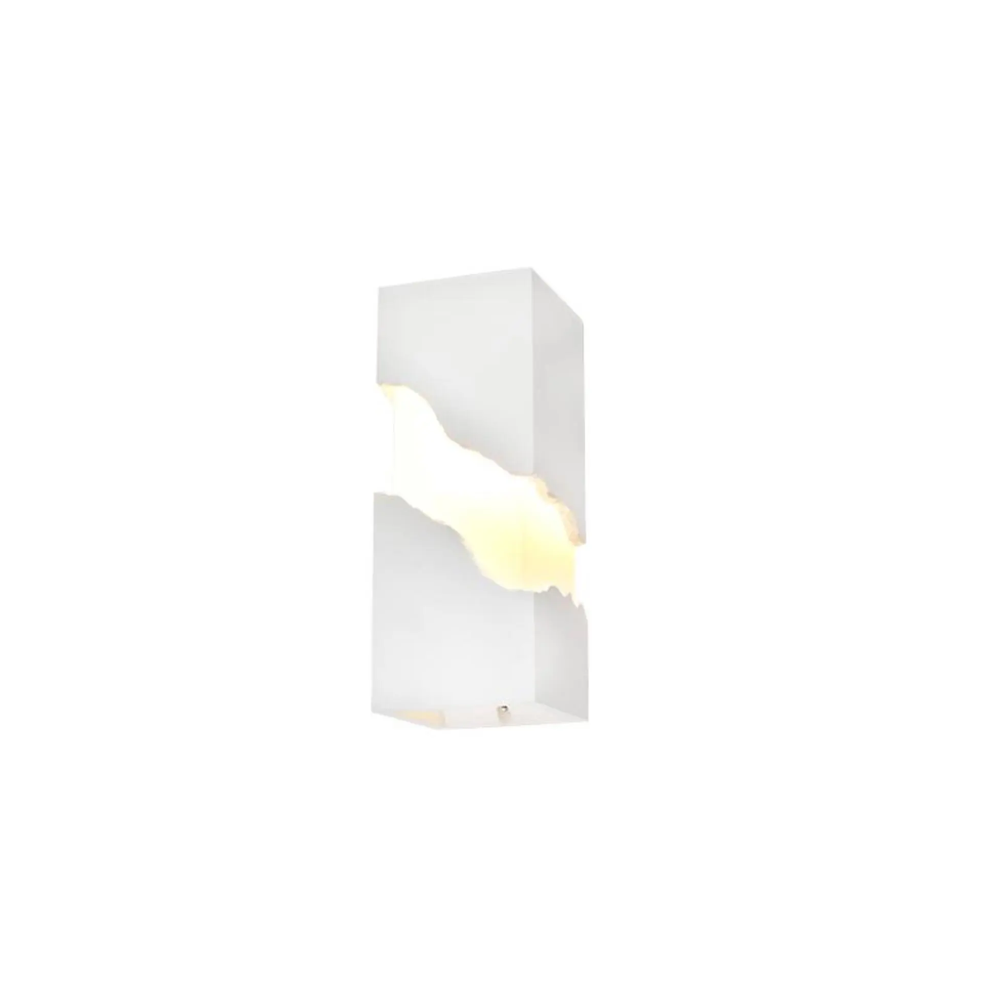 ACA Lighting sádrové nástěnné svítidlo MARI natural 1xE14 G2279W