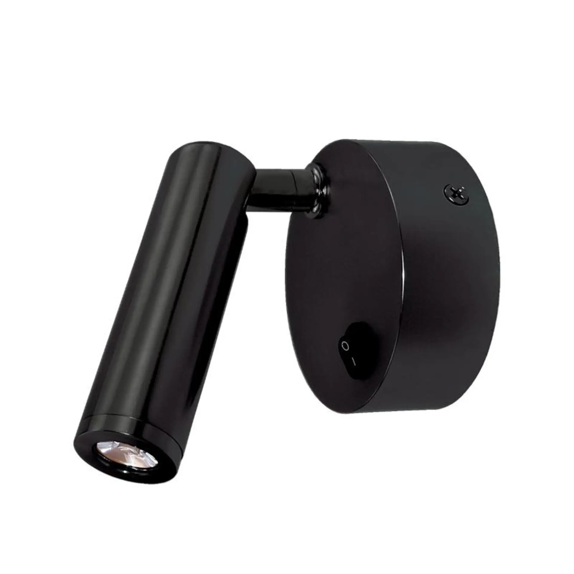 ACA Lighting LED nástěnné svítidlo INYOKA2 3W matná černá nastavitelné 50st 210lm 4000K 230V SF151AMB
