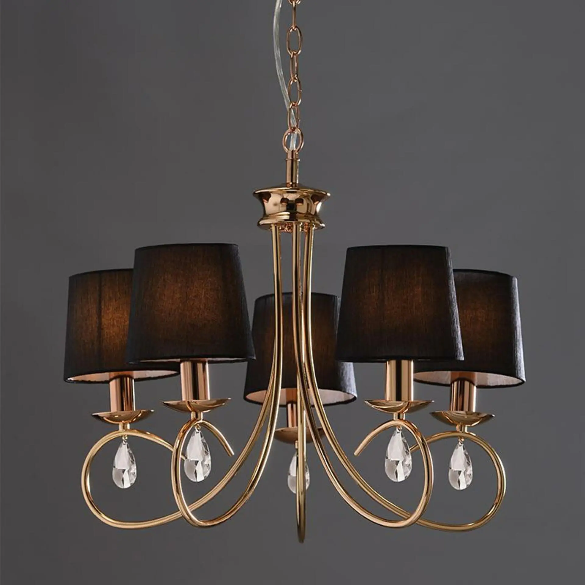 ACA Lighting Textile závěsné svítidlo TNK81490CG5P