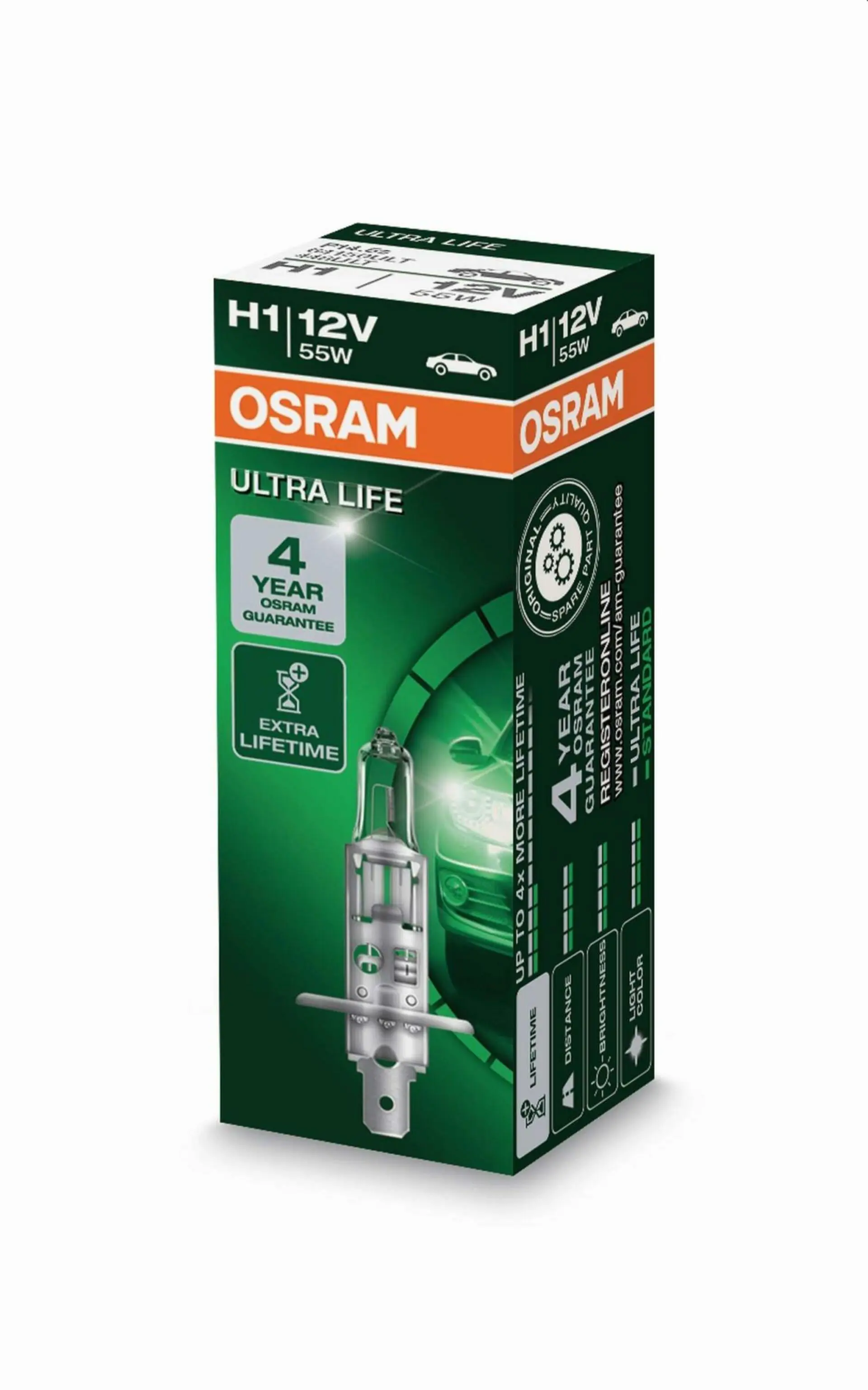 Žárovka h1 55w 12v ultra life