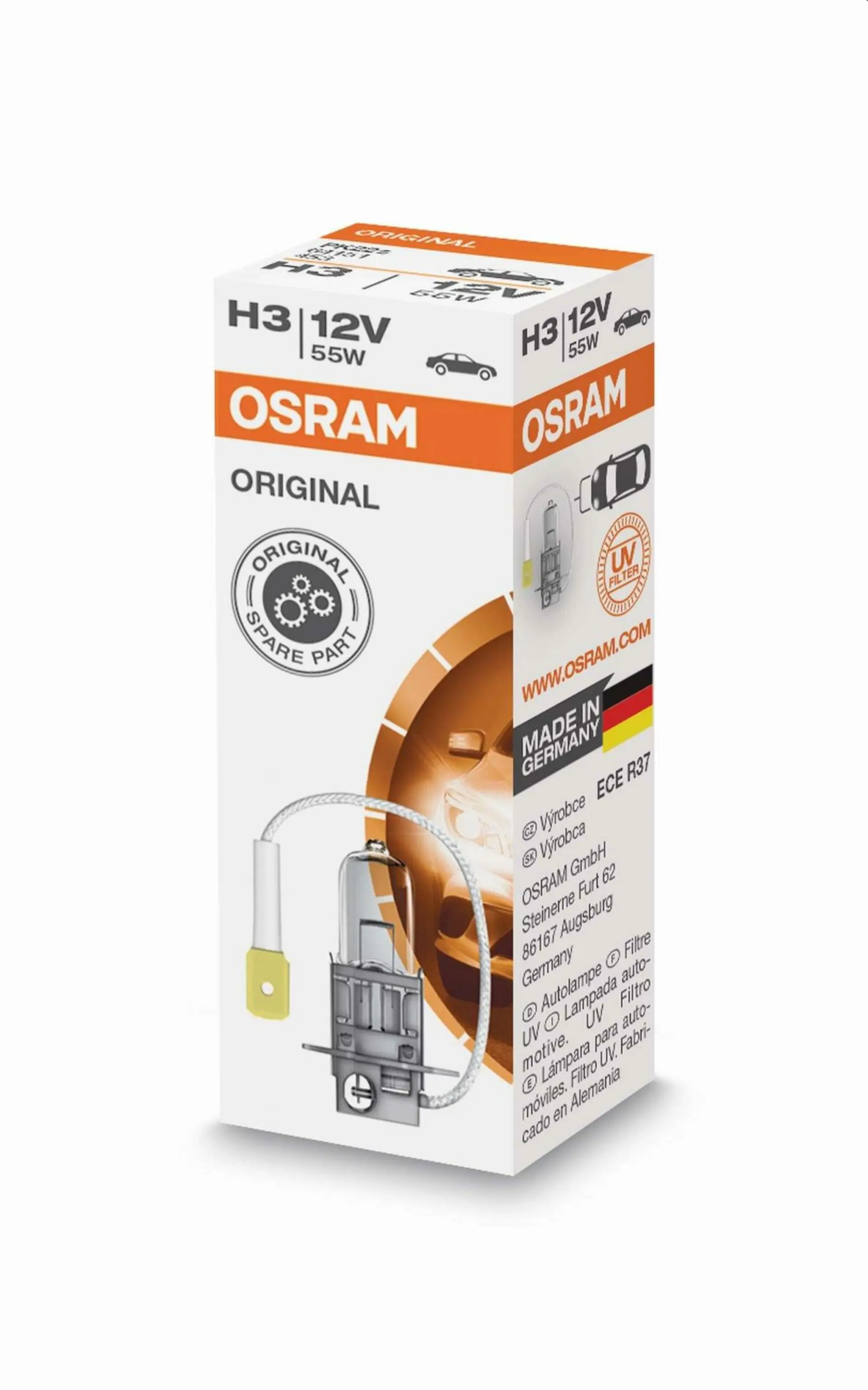 Žárovka h3 55w 12v