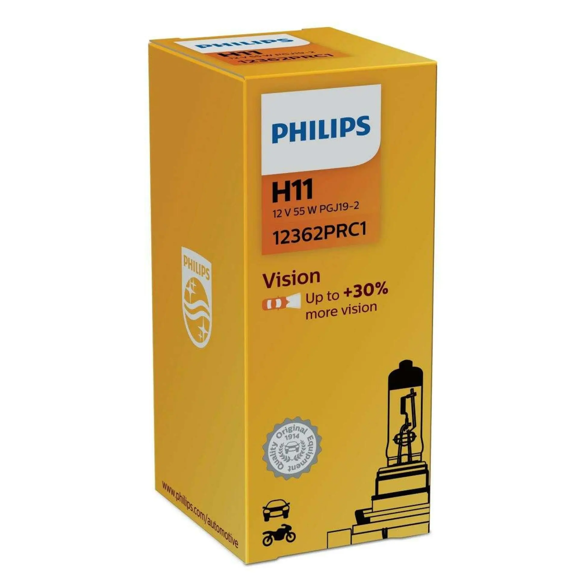 PHILIPS Žárovka, hlavní světlomet 12362PRC1