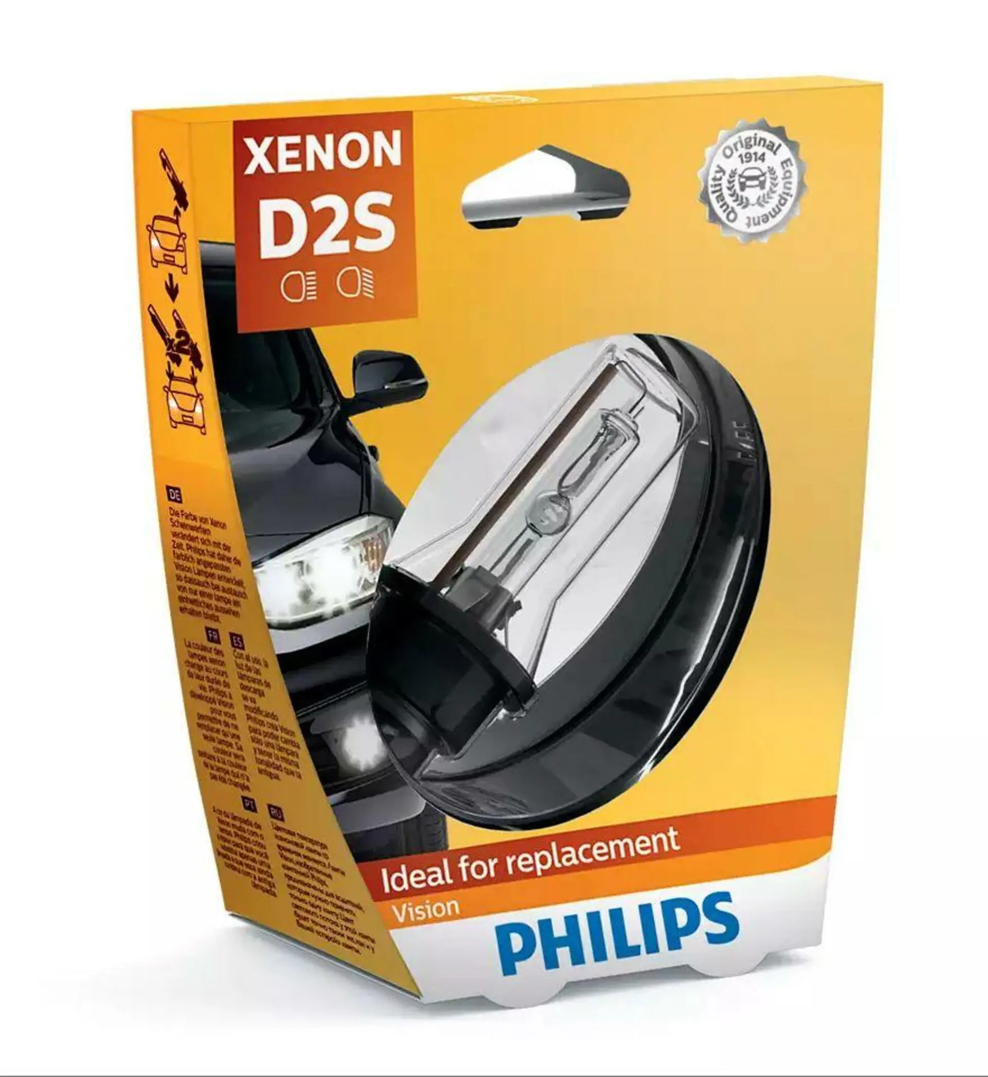 PHILIPS Žárovka, hlavní světlomet 85122VIS1