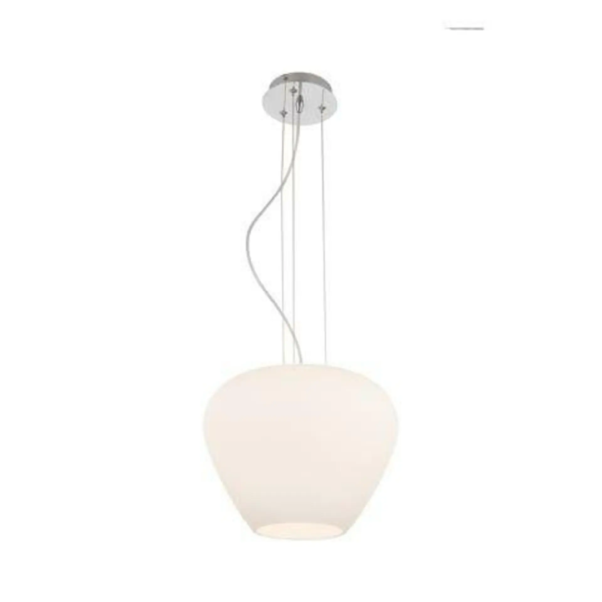 Závěsné svítidlo AZzardo Baloro L white AZ3175 E27 1x60W IP20 38cm bílé