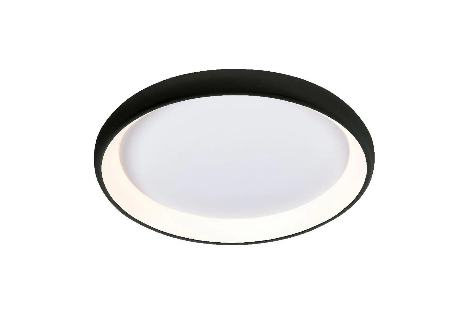 AZzardo ANTONIO stropní svítidlo LED 50W 2800lm 3000K-6500K CCT 61cm kulaté IP20, černé + ovladač
