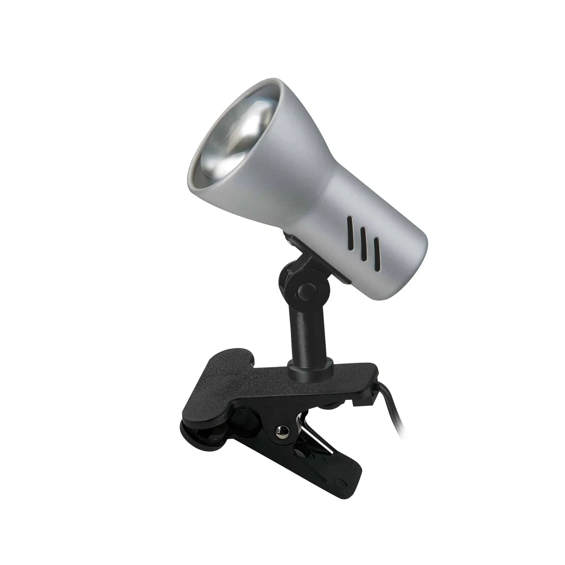 BRI 2794-014P Svítidlo se svorkou 11,5 cm 1x E14 40W titan - BRILONER